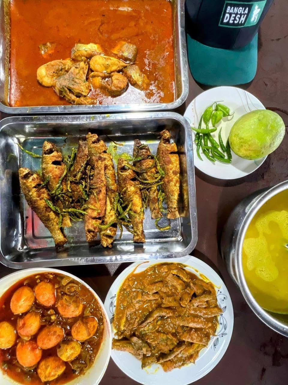 Local food arrangement