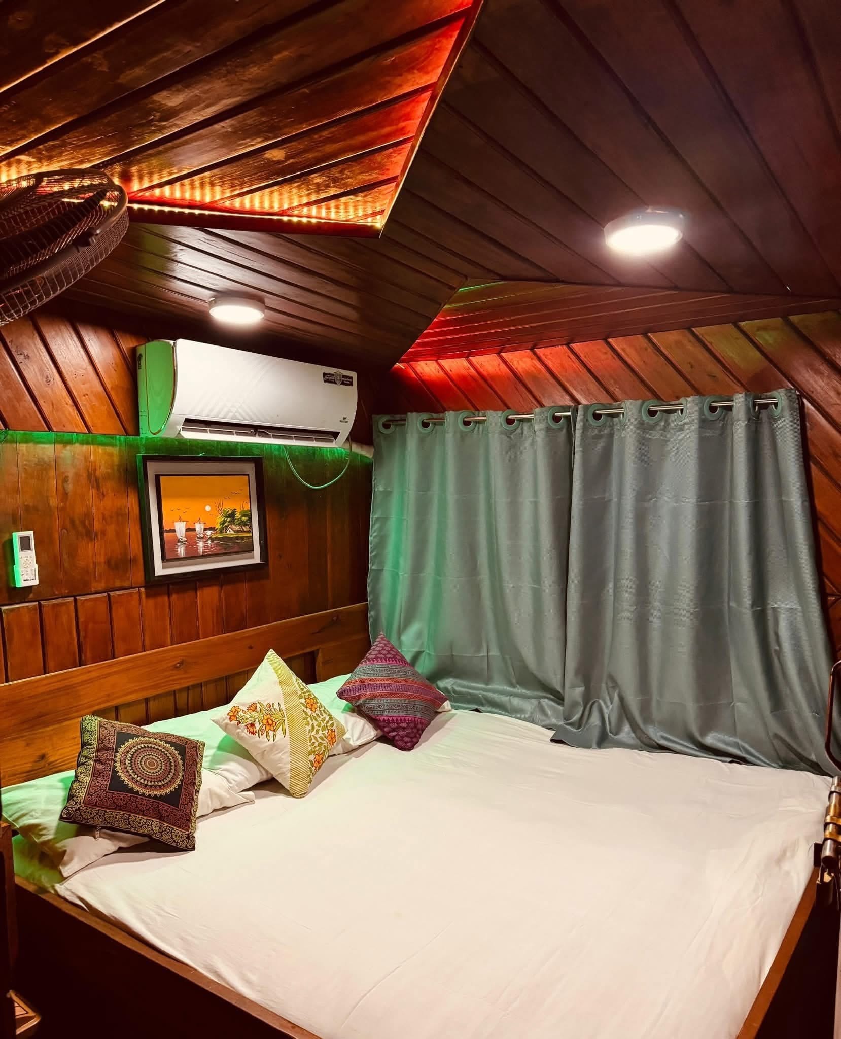 AC cabin interior