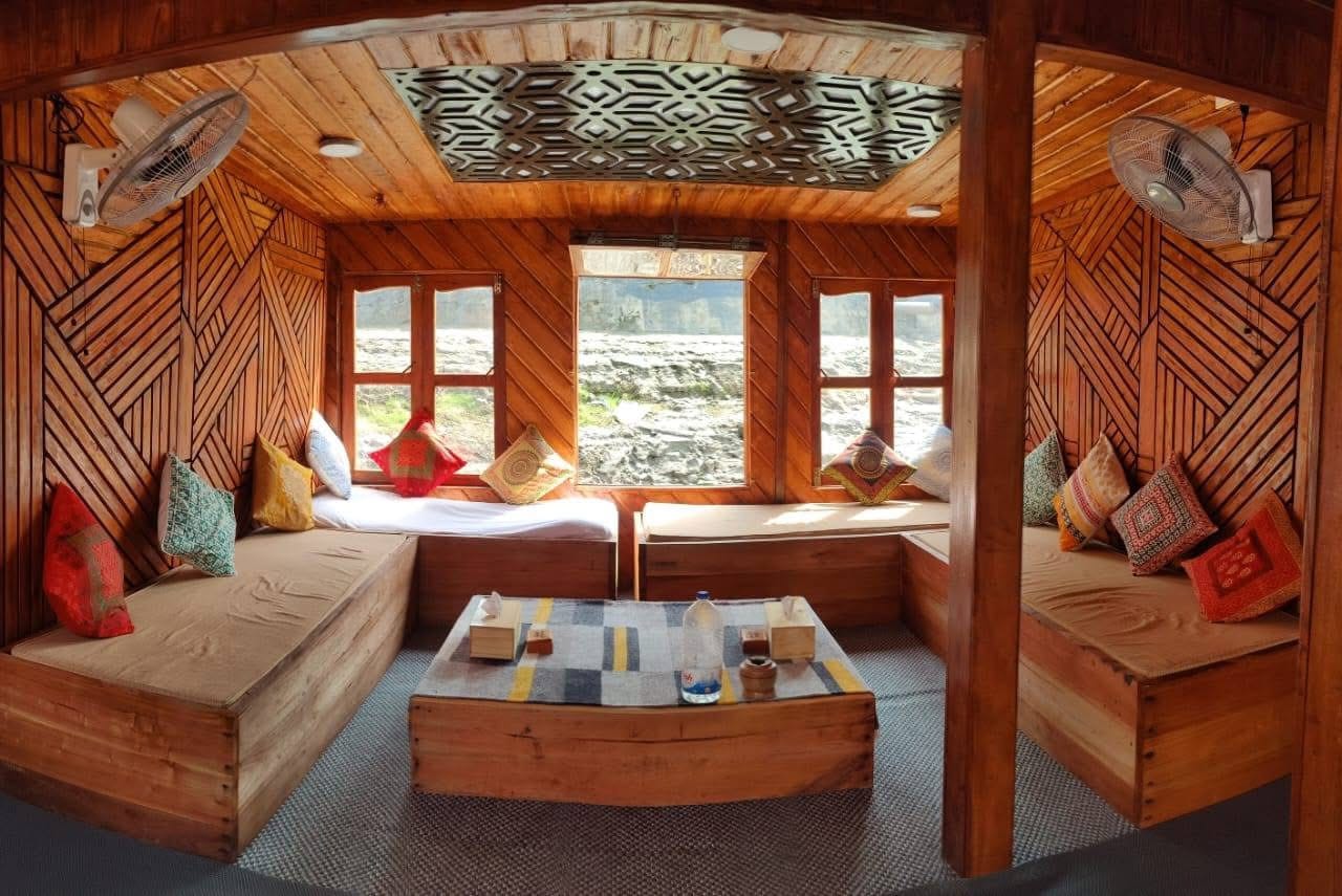 Lounge area of Floatbase